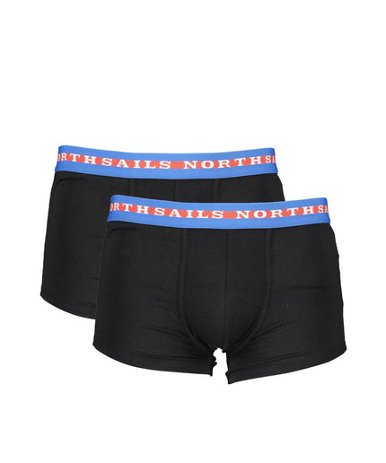 North Sails Black Cotton Underwear