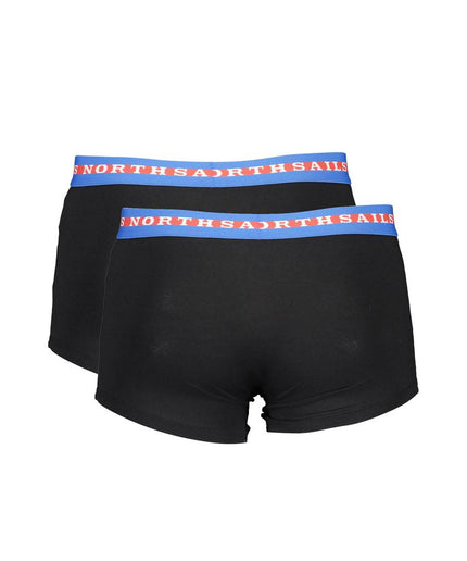 North Sails Black Cotton Underwear