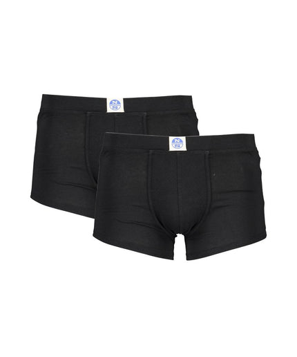 North Sails Black Cotton Underwear