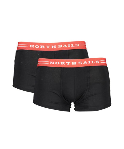 North Sails Black Cotton Underwear