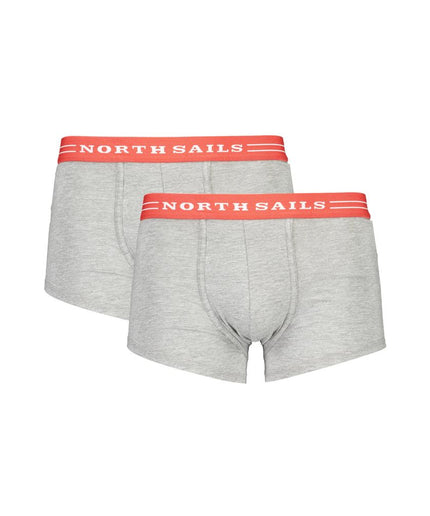 North Sails Gray Cotton Underwear