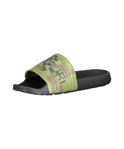 Napapijri Green Polyester Sandal