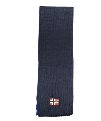 Norway 1963 Blue Acrylic Scarf