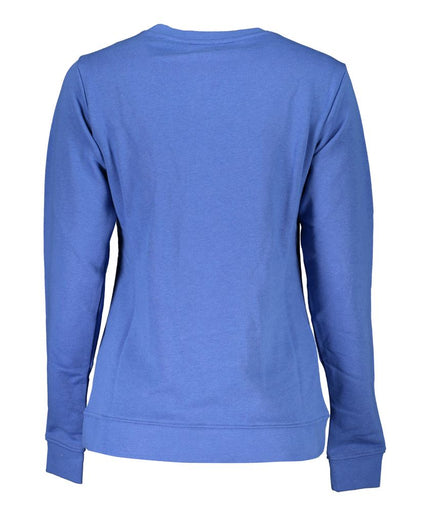 Cavalli Class Blue Cotton Sweater