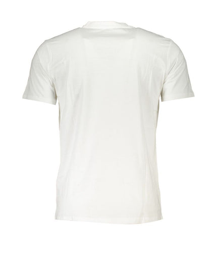 Cavalli Class White Cotton T-Shirt