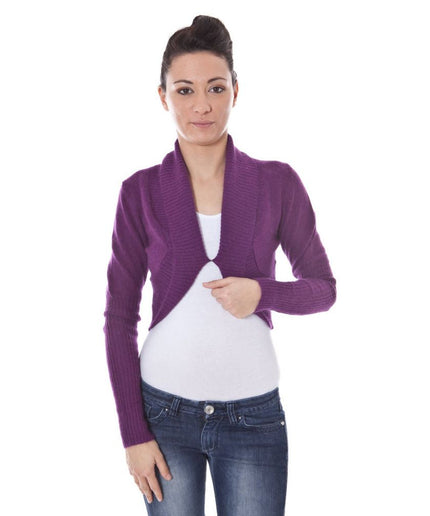 Datch Purple Wool Sweater