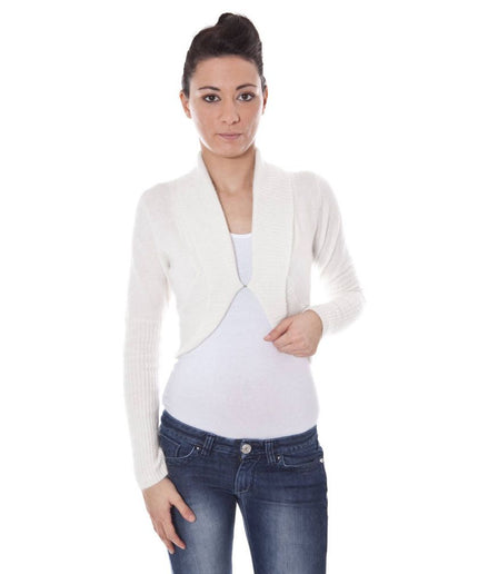 Datch White Wool Sweater