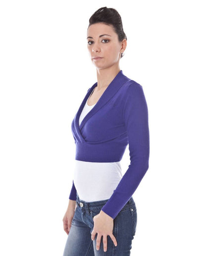 Datch Purple Wool Sweater