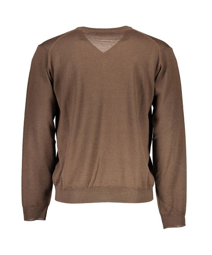 Romeo Gigli Brown Wool Sweater