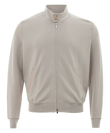 Gran Sasso Beige Cotton Cardigan for Men