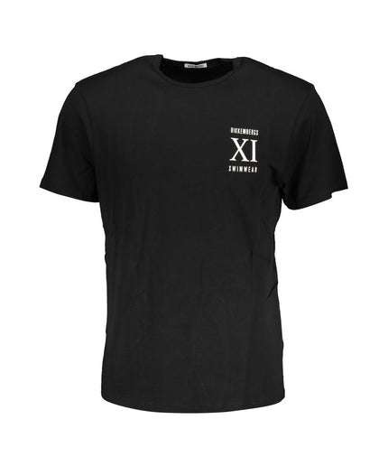 Bikkembergs Black Cotton T-Shirt