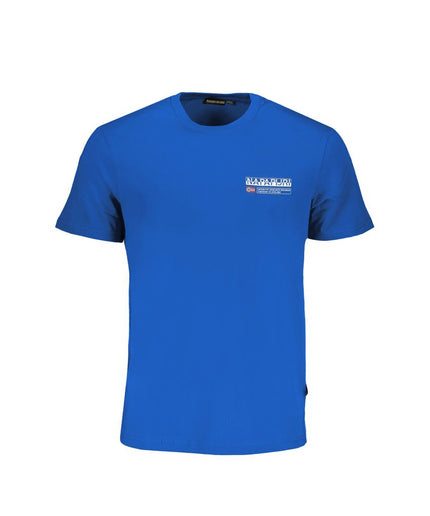 Napapijri Blue Cotton T-Shirt