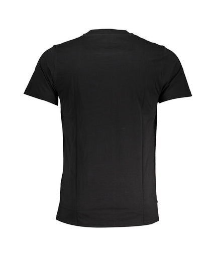 Cavalli Class Black Cotton T-Shirt