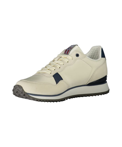 Napapijri White Polyester Sneaker