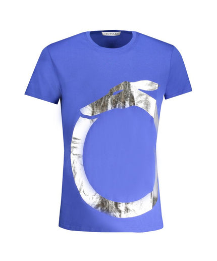 Trussardi Blue Cotton T-Shirt