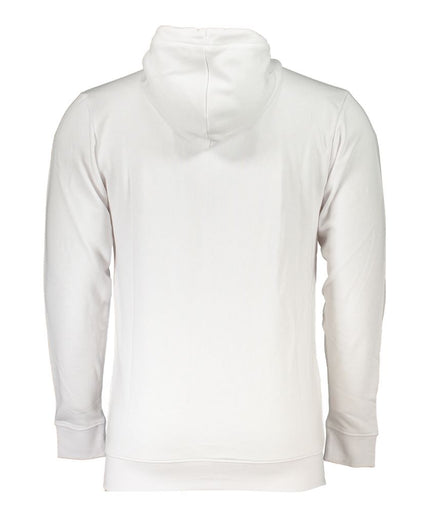 Cavalli Class White Cotton Men Sweatshirt