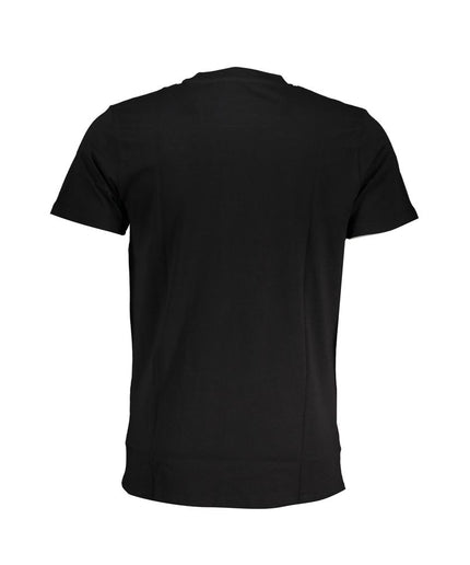 Cavalli Class Black Cotton T-Shirt