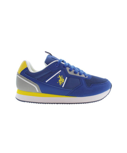 U.S. POLO ASSN. Blue Polyester Men Sneaker