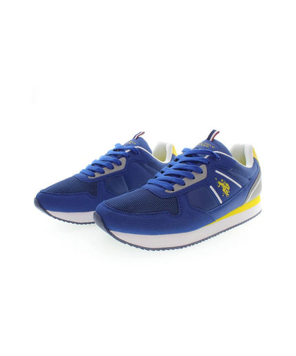 U.S. POLO ASSN. Blue Polyester Men Sneaker