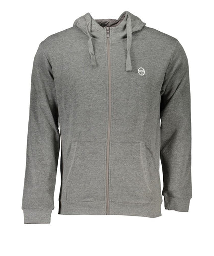 Sergio Tacchini Gray Cotton Sweater