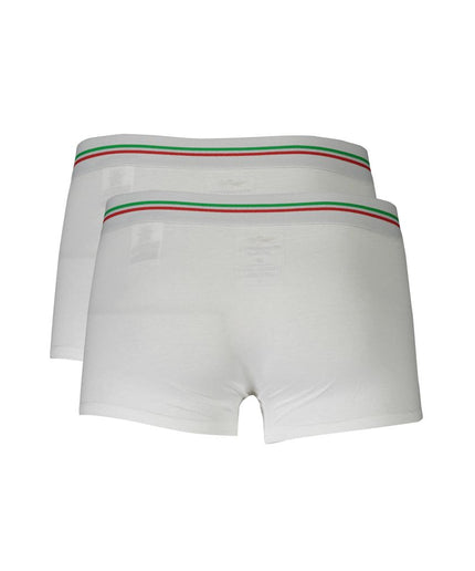 Aeronautica Militare White Cotton Underwear