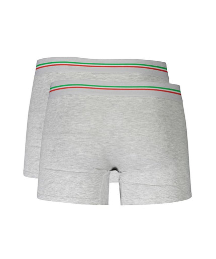 Aeronautica Militare Gray Cotton Underwear