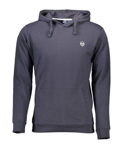 Sergio Tacchini Blue Cotton Men Sweater