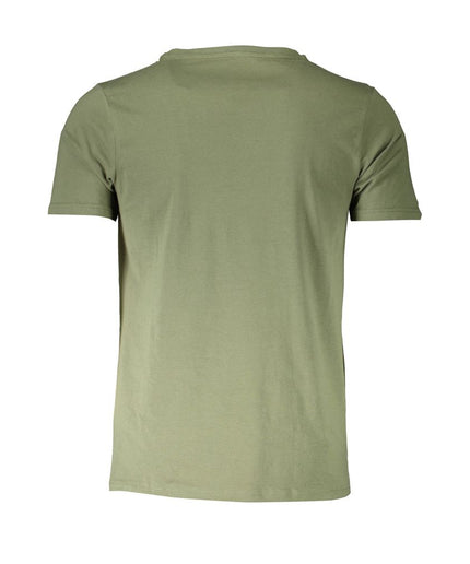 Aeronautica Militare Green Cotton T-Shirt