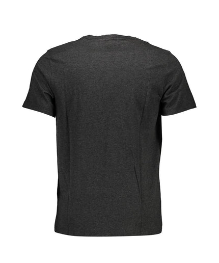 Levi's Gray Cotton Men T-Shirt