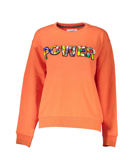 Desigual Orange Cotton Women Sweater