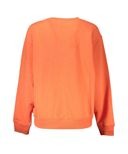 Desigual Orange Cotton Women Sweater