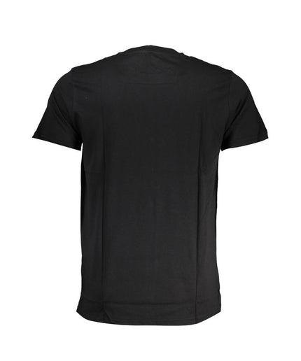 Cavalli Class Black Cotton T-Shirt