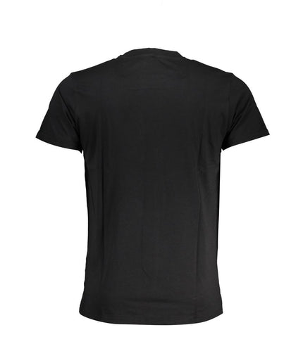 Cavalli Class Black Cotton T-Shirt