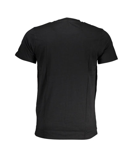 Cavalli Class Black Cotton T-Shirt