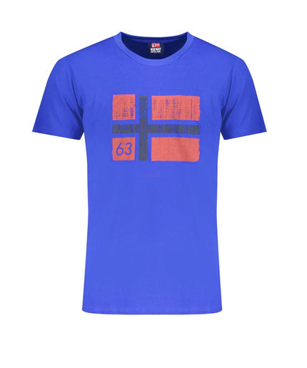 Norway 1963 Blue Cotton T-Shirt