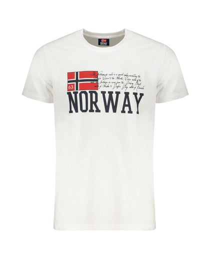 Norway 1963 White Cotton T-Shirt