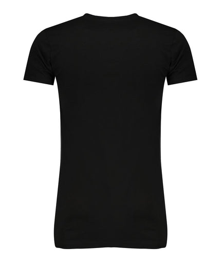 Gaudi Black Cotton T-Shirt