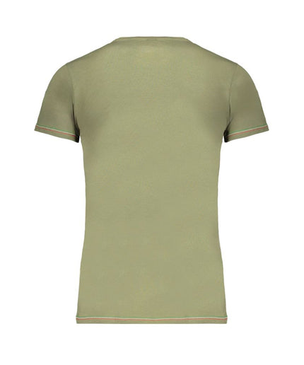 Aeronautica Militare Green Cotton T-Shirt