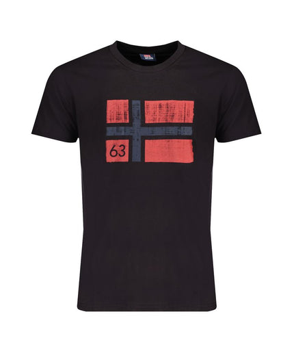 Norway 1963 Black Cotton T-Shirt