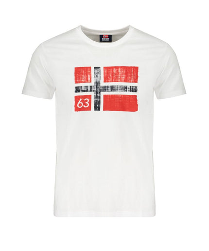 Norway 1963 White Cotton T-Shirt