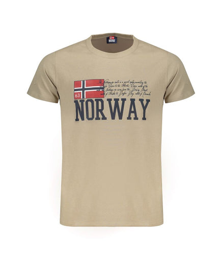 Norway 1963 Beige Cotton T-Shirt