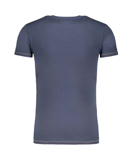 Aeronautica Militare Blue Cotton T-Shirt