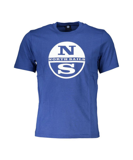 North Sails Blue Cotton T-Shirt