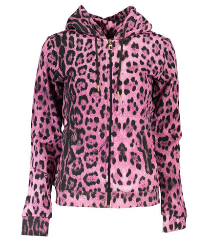 Cavalli Class Pink Cotton Women Sweater