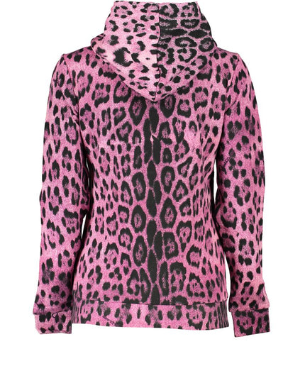 Cavalli Class Pink Cotton Women Sweater