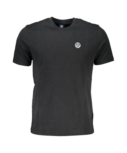 North Sails Black Cotton T-Shirt