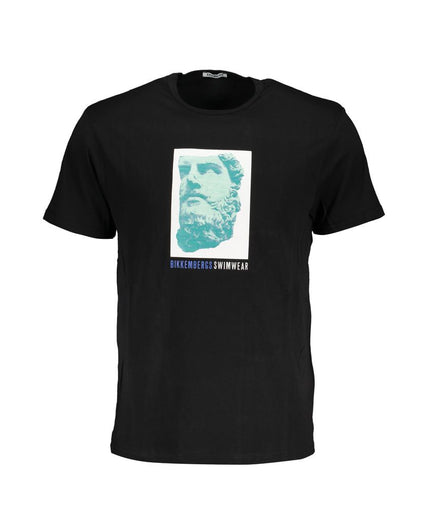 Bikkembergs Black Cotton T-Shirt