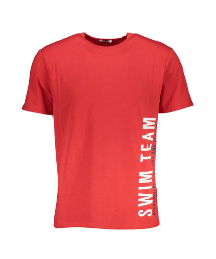 Bikkembergs Red Cotton T-Shirt