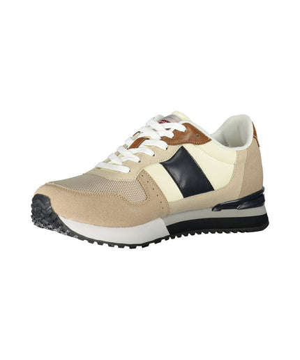 Carrera Beige Polyester Sneaker