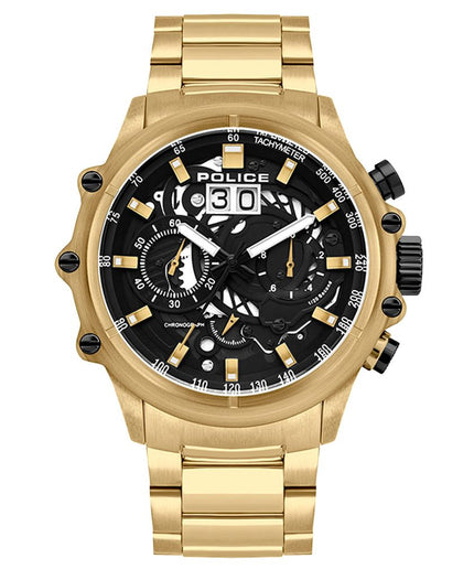 Police Gold Men Watch